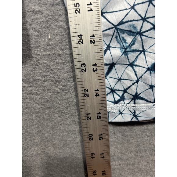 Lululemon Retreat Yogi Crop Pants Star Crushed Silver Fox Deep Navy Size 8 - Picture 11 of 11